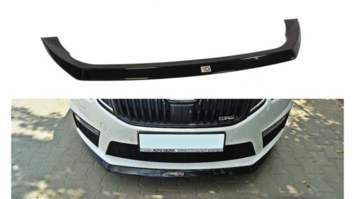 Splitter Skoda Octavia III RS Front v.2 Gloss Black
