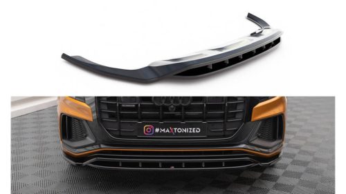 Splitter Audi Q8 4M S-Line Front v.1 Gloss Black