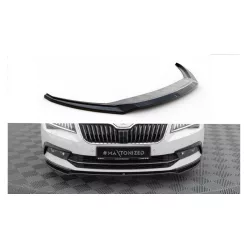   Maxton Design Első Toldat / Splitter Škoda Superb Mk3 (2015–) – Fényes Fekete