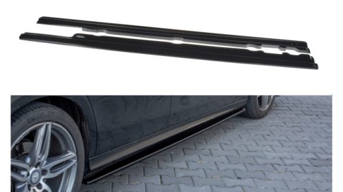 Maxton Design Küszöbtoldat Mercedes-Benz E43 AMG W213 Sedan – Fényes Fekete