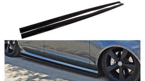 Diffuser Audi A6 C7 S-Line Side Skirts Gloss Black