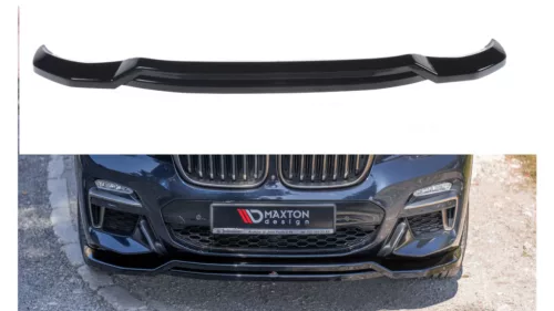 Maxton Design Első Toldat / Splitter BMW X4 G02 M-Pack – Fényes Fekete