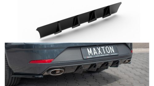 Diffuser Seat Leon Cupra III Facelift Sportstourer Rear v.1 Gloss Black
