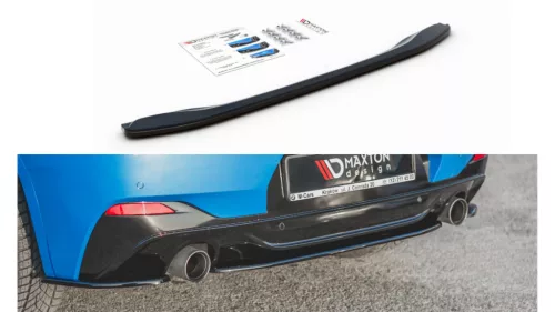 Maxton Design Hátsó Középső Splitter BMW X2 F39 M-Pack – Fényes Fekete