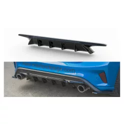   Maxton Design Hátsó Kötény / Diffúzor Ford Focus Mk4 ST (2018–) – Fényes Fekete