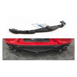 Splitter Alfa Romeo 4C Rear Central Gloss Black