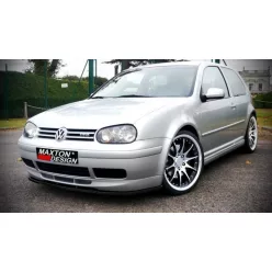   Maxton Design Első Toldat / Splitter Volkswagen Golf Mk4 (1997–2003) – Fényes Fekete