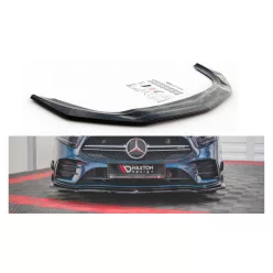   Maxton Design Első Toldat / Splitter Mercedes-Benz A35 AMG W177 (2018–) – Fényes Fekete