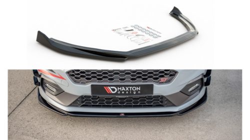 Maxton Design Első Toldat / Splitter Ford Fiesta Mk8 ST / ST-Line (2018–) – Fényes Fekete