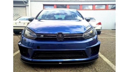 Splitter Volkswagen Golf VI Front for R400 Gloss Black