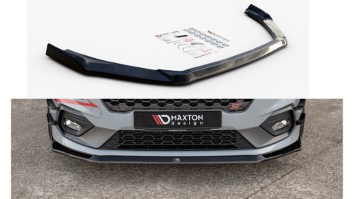 Maxton Design Első Toldat / Splitter Ford Fiesta Mk8 ST / ST-Line (2017–) – Fényes Fekete