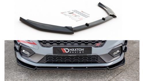 Maxton Design Első Toldat / Splitter Ford Fiesta Mk8 ST / ST-Line (2018–) – Fényes Fekete