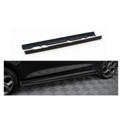   Maxton Design Küszöbtoldat Ford Fiesta Mk8 ST / ST-Line (2017–) – Fényes Fekete