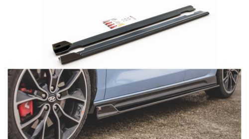 Diffuser Hyundai I30 III N Side Skirts v.5 Gloss Black