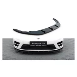   Maxton Design Első Toldat / Splitter Volkswagen Golf R Mk7 (2017–) – Fényes Fekete