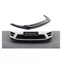   Maxton Design Első Toldat / Splitter Volkswagen Golf R Mk7 (2017–) – Fényes Fekete
