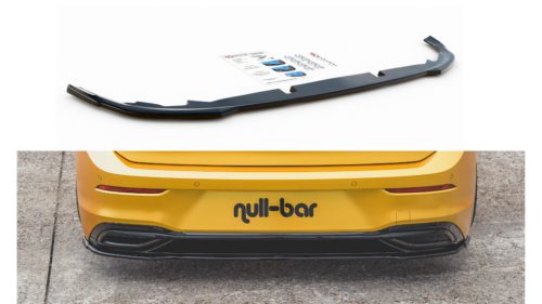 Splitter Volkswagen Golf 8 Rear Central Gloss Black