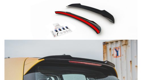 Spoiler Cap Volkswagen Golf 8 v.1 Gloss Black