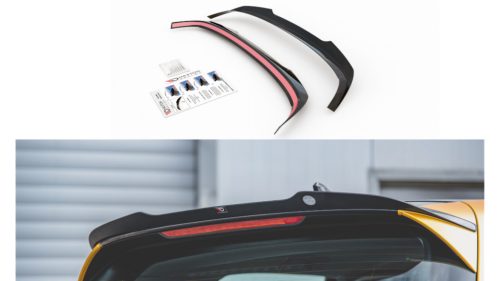 Spoiler Cap Volkswagen Golf 8 v.2 Gloss Black