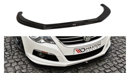 Splitter Volkswagen Passat CC R36 Rline Front Gloss Black