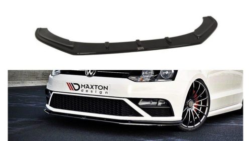Splitter Volkswagen Polo V Facelift GTI Front v.1 Gloss Black