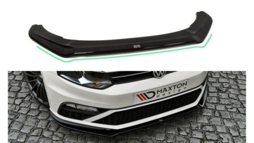 Splitter Volkswagen Polo V Facelift GTI Front v.2 Gloss Black