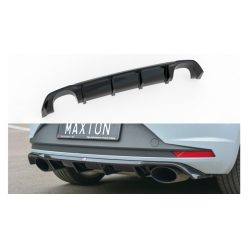   Maxton Design Hátsó Kötény / Diffúzor Seat Leon Cupra Mk3 – Fényes Fekete