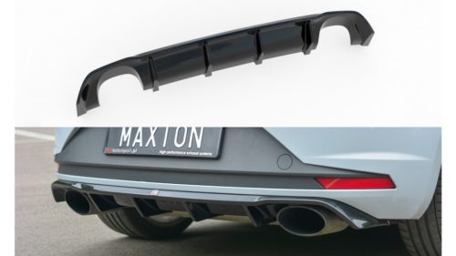 Diffuser Seat Leon III Cupra Rear Valance Gloss Black