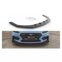   Maxton Design Első Toldat / Splitter Hyundai I30 N Mk3 (2017–) – Fekete