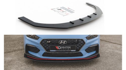 Splitter Hyundai I30 III N Front Racing Durability Black-Red