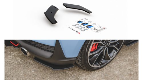 Splitter Hyundai I30 III N Rear Side Racing Durability Black