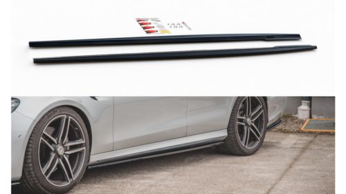 Maxton Design Küszöbtoldat Mercedes-Benz E63 AMG W213 Kombi – Fényes Fekete