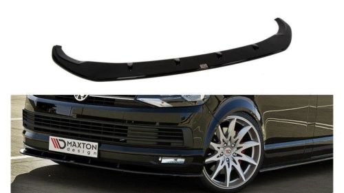 Splitter Volkswagen T6 Front v.1 Gloss Black