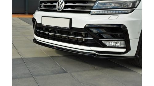 Splitter Volkswagen Tiguan II R-Line Front Gloss Black
