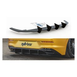   Diffuser Volkswagen Golf 8 Rear Racing Durability v.1 Black-Red