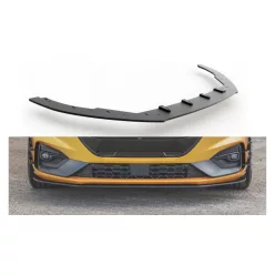   Maxton Design Első Toldat / Splitter Ford Focus Mk4 ST / ST-Line (2018–) – Fekete-Piros