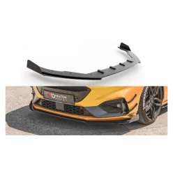   Maxton Design Első Toldat / Splitter Ford Focus Mk4 ST / ST-Line (2018–) – Fekete-Piros