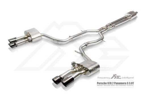 CatBack Exhaust System Porsche Panamera 970.2 3.0T 4.8 4.8T 14-16 Active