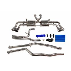   Porsche Cayenne (958, 3.0T / 3.6T, 15-17) Aktív Kipufogó rendszer (CatBack)