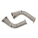 Downpipe Audi RS4 B9 RS5 F5 2.9 TFSI Heat Shield