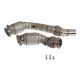 Downpipe BMW F82 F83 M4 S55 CAT