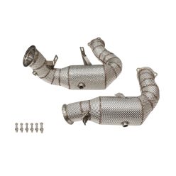 Downpipe Porsche Macan S Turbo 14+ Heat Shield