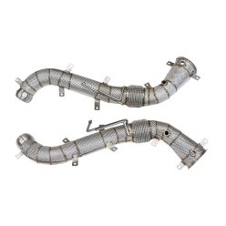 Downpipe Mclaren 650S Twin-Turbo 3.8L V8 Heat Shield 14+