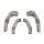 Downpipe BMW  M850I/XI G14 G15 G16/M550i G30 / M650i / M750i G11 G12 with OPF  N63 + Heat Shield