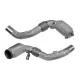 Downpipe BMW F85 F86 X5M X6M S63 4.4 V8 200Cell Heat Shield