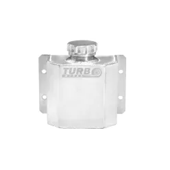 Oil catch tank bulkhead TurboWorks 1 l Silver