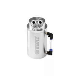 Oil catch tank 0.7L 15mm TurboWorks Silver