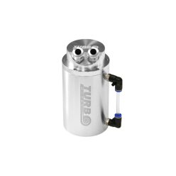 Oil catch tank 0.7L 20mm TurboWorks Silver