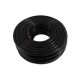 Silicone vacuum braided hose TurboWorks PRO Black 20mm