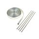 TurboWorks Heat resistance hose cover 10mm 10m